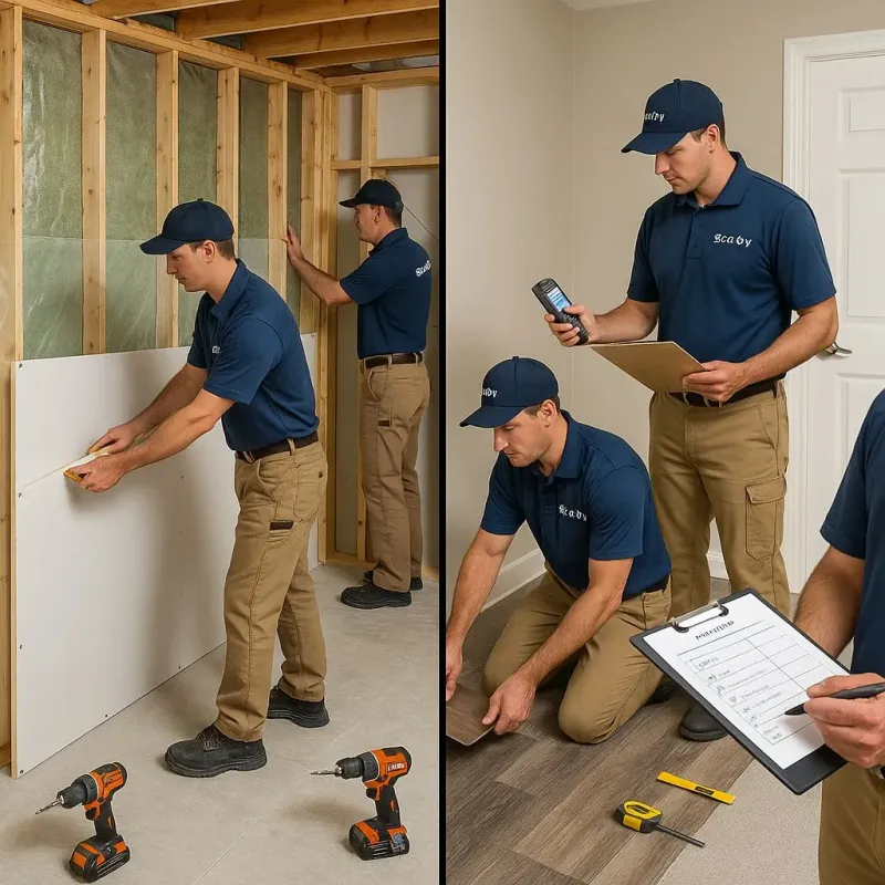 Repairs and Reconstruction process in Unionville, NC
