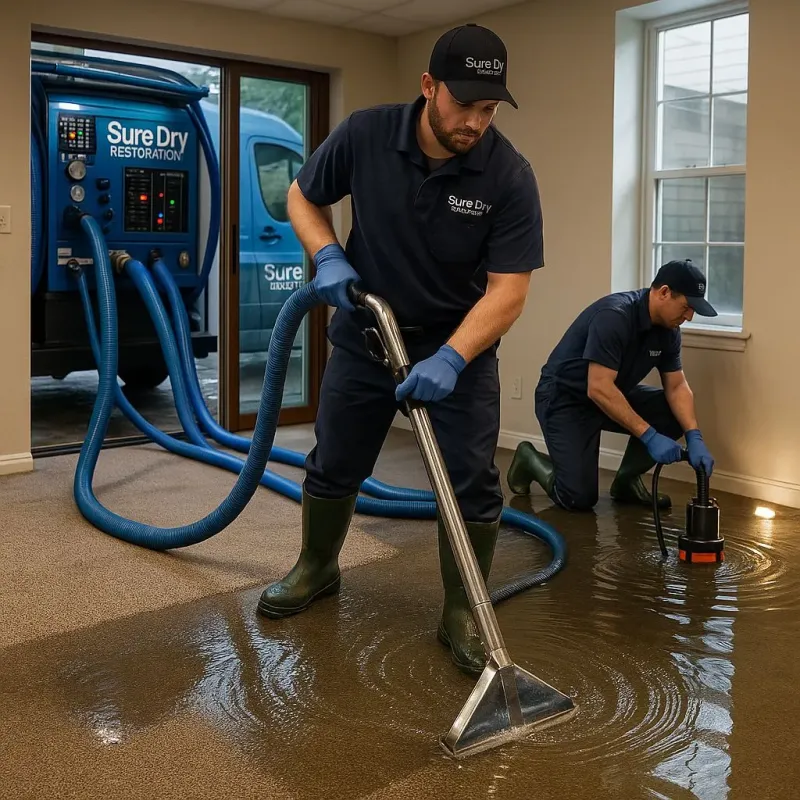 Water Extraction and Removal process in Unionville, NC